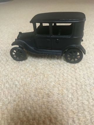Vintage Cast Iron Toy Car,  Arcade Mnf Co,  Removable Driver,  1920 