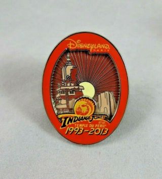 Disney Disneyland Paris Dlp Pin - Indiana Jones And The Temple Of Doom