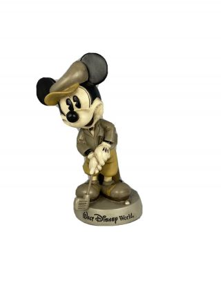 Disney Mickey Mouse Golf / Golfer Bobble Head No Box,  Walt Disney World
