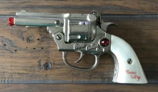 Vintage 1940’s Cast Iron Gene Autry Toy Cap Pistol