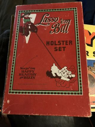 1950s Lasso Em Bill Holster Set