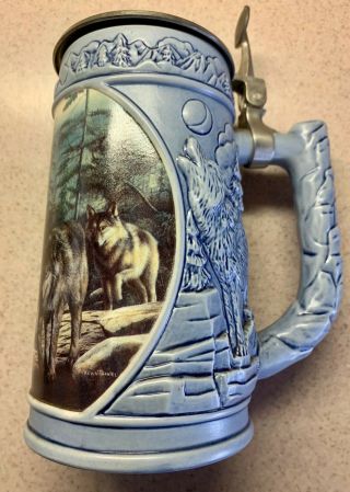 Scouting The Bluffs Beer Stein The Cry Of The Wolfpack Longton Crown First Issue