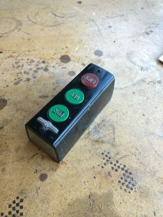 Allen Bradley Bul - 800 - 3sa Vintage Push Button Switch