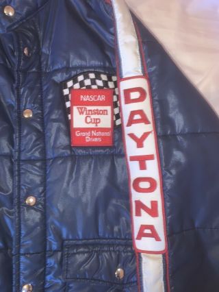 Vintage Rj Reynolds Tobacco Co Nascar Winston Cup Jacket Grand National Daytona