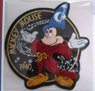 Willabee & Ward DISNEY Collector Card/Patch MICKEY MOUSE 1940 2