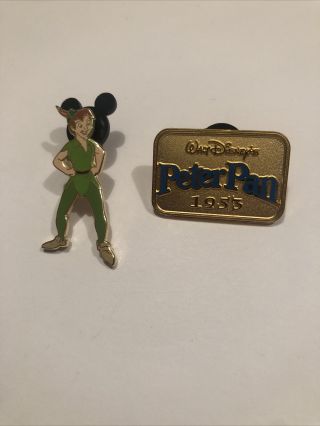 Wdw Dlr Disney Peter Pan Set 2 Pins 915 12239