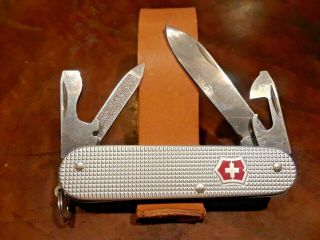 Victorinox Swiss Army Cadet Silver Alox Knife