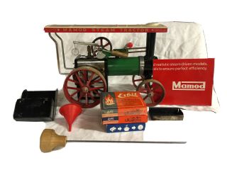 Mamod England Traction Engine Steam Tractor Te 1a Presentation Box