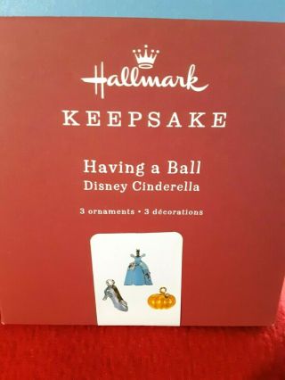 Hallmark Keepsake Having A Ball Premium Disney Cinderella 2019