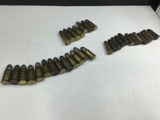 30 Vintage Mattel Bullets For Fanner 50?? Toy Cap Gun Winchester Hubley Colt
