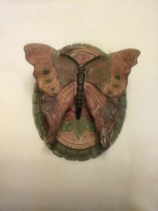 Vintage Cast Iron Butterfly Door Knocker