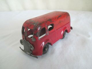 Vintage Marx Delivery Truck Pressed Steel Toy