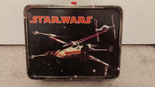 1977 Star Wars Vintage Metal Lunchbox No Thermos