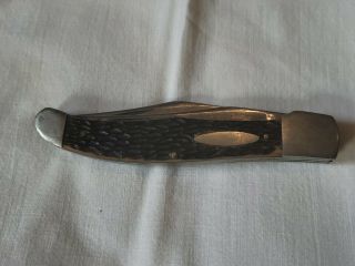 Vintage Western Usa Stainless Pocket Knife S - 062