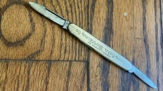 1930s COCA COLA BOTTLING CO POCKET KNIFE A KASTOR BROS & REMINGTON KNIFE BOTTLE 2