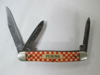 Purina,  Kutmaster 3 - Blade Advertising Pocket Knife