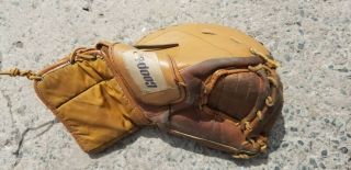 Vintage Cooper Gm 3 Hockey Goalie Glove With Snap Action Professional Left Hand
