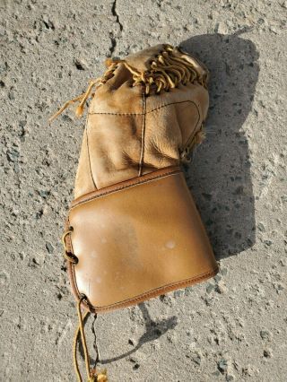 Vintage Cooper Gm 7 Hockey Goalie Glove Leather Professional Left Hand H132