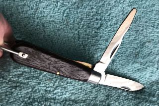 Vintage Klein Tools Model " Ee " Electrician Pocket Knife Military Lineman