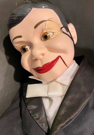 Vintage 1990’s Charlie Mccarthy Dummy Ventriloquist Talk Doll Goldberg Doll Co.