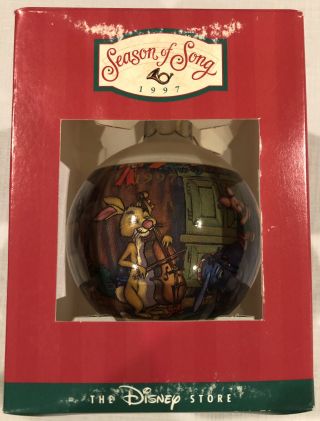 Collectible Ornament Disney Winnie - The - Pooh Season Of Song 1997 Disney Store