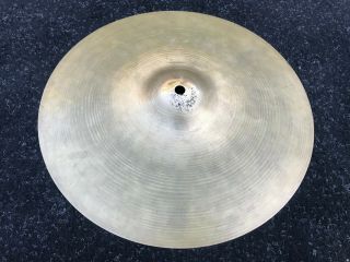 Vintage Zildjian 14 " Hihat Drum Cymbal Hi Hat - Bottom Made In Usa