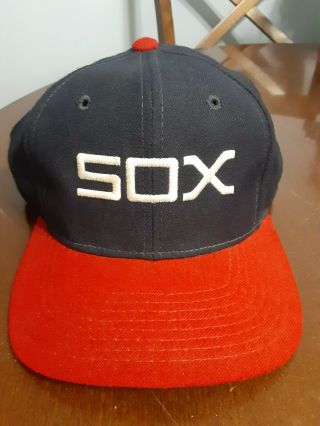 Vintage Sports Specialties Fitted Chicago White Sox Hat Cap 7 1/8