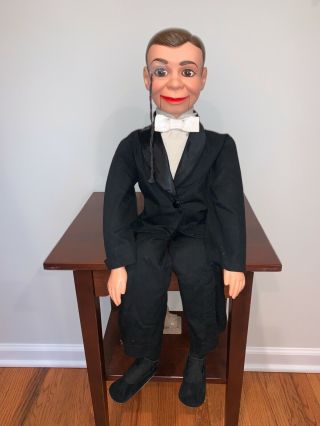 Vintage Charlie Mccarthy Ventriloquist Doll By Juro Novelty 1968