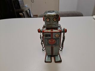 Line Mar Toys Japan Key Wind - Up Tin Robot