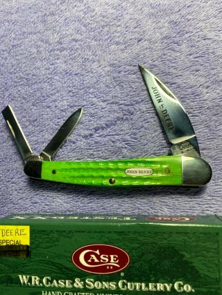Case Xx 6355wh Ss John Deere Pocket Knife