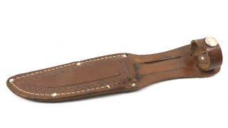 Kinfolks Brand Left Hand Fixed Blade Knife Leather Sheath 255 - N
