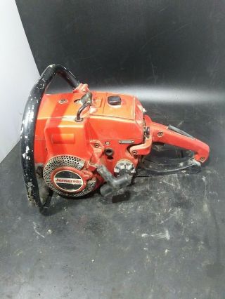Jonsered 49sp Semi - Pro Vintage Collector Chainsaw Complete Runs