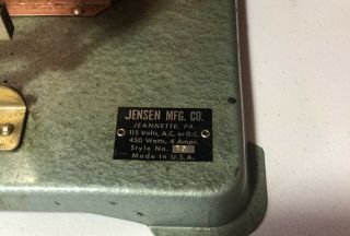 Jensen Mfg Electrically Heated Steam Engine Style 70 2