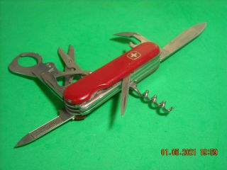 Wenger Cigar Cutter Swiss Army Knife With Scissors