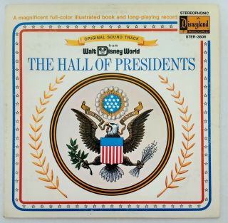 Sound Track Walt Disney World The Hall Of Presidents Lp 1972 Ster - 3806