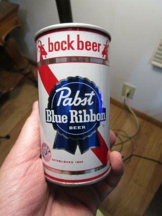 Pabst Bock Ss 12 Oz.  Pull Tab Beer Can