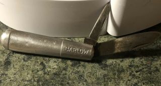 Vintage 5.  75 Inch Imperial Barlow 2 Stainless Steel Folding Pocket Knife