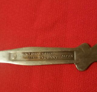 Vintage Walt Disney MICKEY MOUSE Baby Spoon Stainless by Bonny 5 5/8 