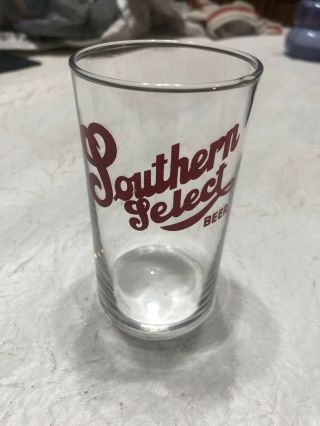 Vintage Southern Select Beer 4” Glass,  Texas