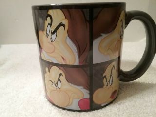 Disney Store Snow White Seven Dwarfs " Grumpy " Jumbo Coffee Mug Multi Color 4 "