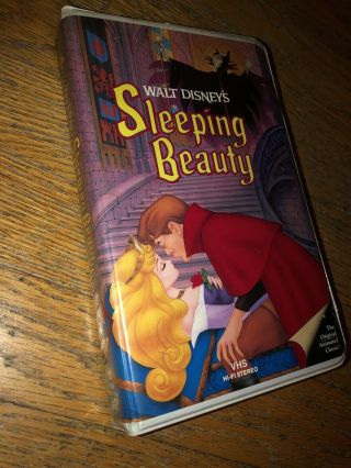 Walt Disney’s Sleeping Beauty (1958) (vhs Tape) Black Diamond Classics