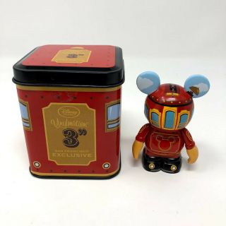 Disney Store Vinylmation San Francisco Cable Car Exclusive With Tin 3”