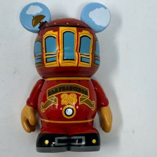 Disney Store Vinylmation San Francisco Cable Car Exclusive With Tin 3” 3