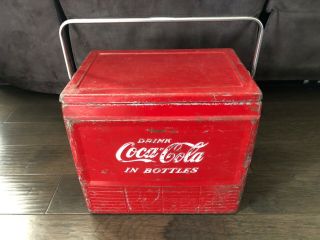 Vintage Coca Cola Cooler (progressive Refrigeration Co. )