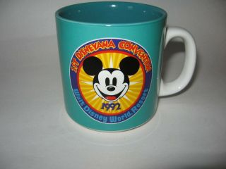 1st Disneyana Convention 1992 Walt Disney World Resort Mug Limited Edition