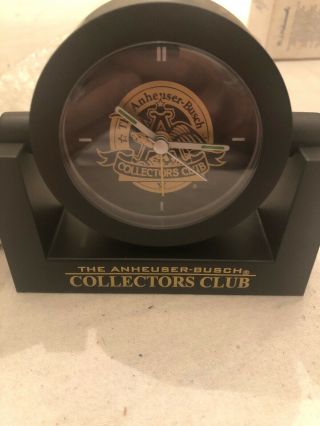 2004 Anheuser - Busch Collectors Club Renewal Clock - In The Box