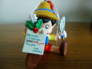 Enesco Pinocchio Collectible Disney Ornament 