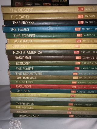 Time Life Science Nature Library Books Home School FULL SET of 25 Vintage 1960s 3