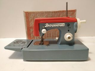 Vintage Sewing Machine Dnepryanochka Soviet Russian Children Toy