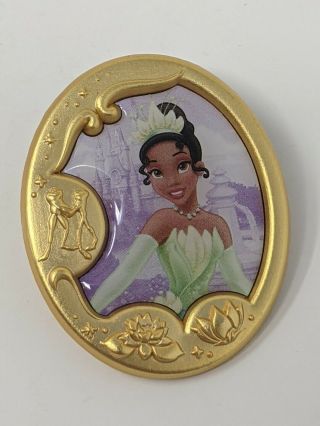 Disney Tiana Princess And The Frog Princess Gold Frame Mystery Box Pin